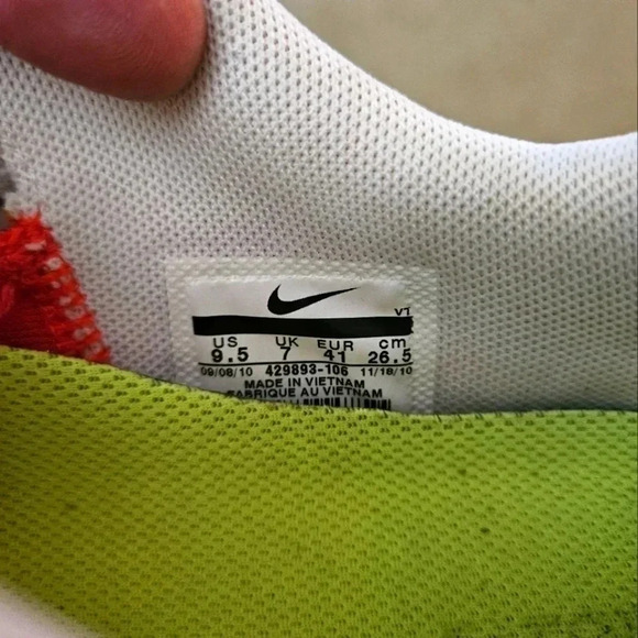 Nike Lunarhaze. Woman's size‎ 9.5 Excellent condition - Picture 6 of 6